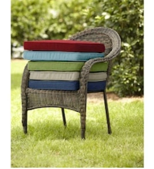 4 cojines de asiento rojos texturizados Arden Selections Foto 4 de 4