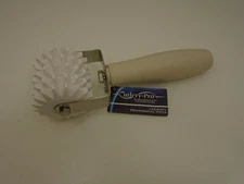 Heavy Duty Poly Bladed Rolling Spikes Dough Docker Aerator Pizza Pie Crust Tool