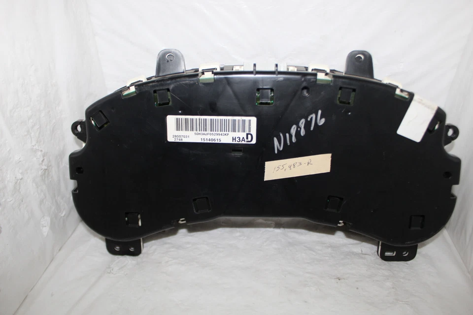 Cuadro de instrumentos velocímetro 06-09 Ascender Envoy tablero 155.483 millas reconstruido Foto 2 de 4