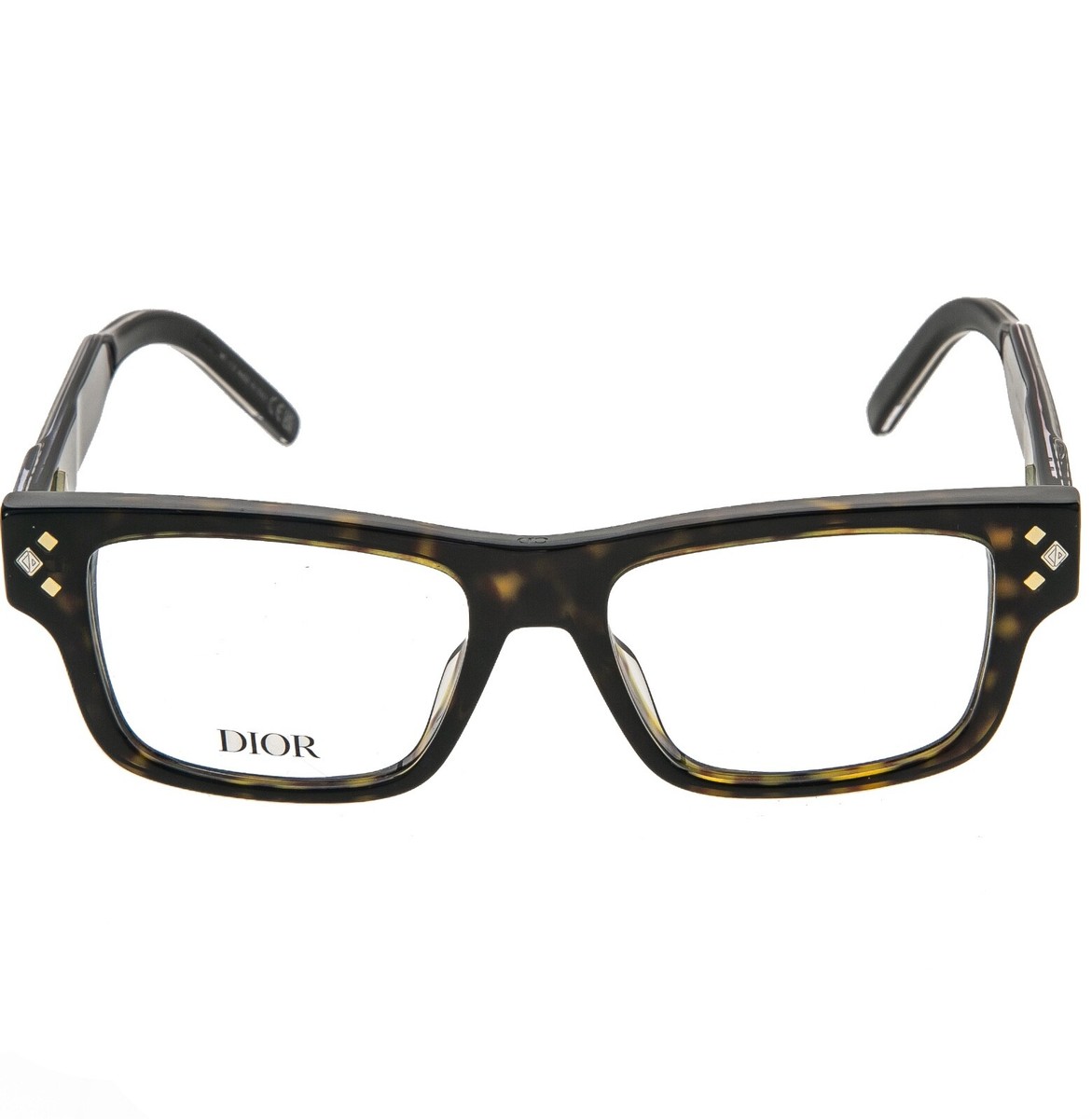 CHRISTIAN DIOR CD DIAMONDO S3I Brown Havana Eyeglasses 53mm