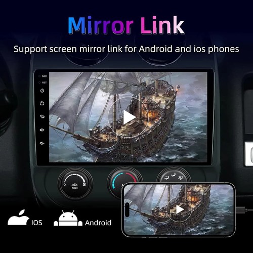 13.3" Touch Screen Android GPS Navi Car Radio Carplay Stereo For Toyota 4Runner - Picture 19 of 24