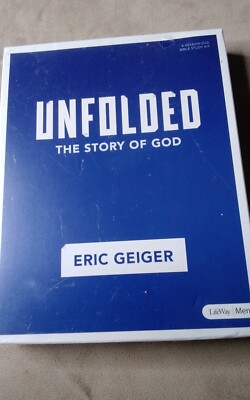 2016 Lifeway Unfolded: The Story of God - 8 Session DVD Bible Study Kit - NEW