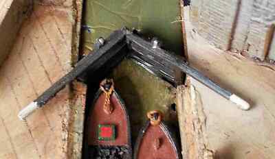 3 schmale Kanalverriegelung Tore A18a UNBEMALT N Stärke Maßstab Langley Modelle Kit 1/148