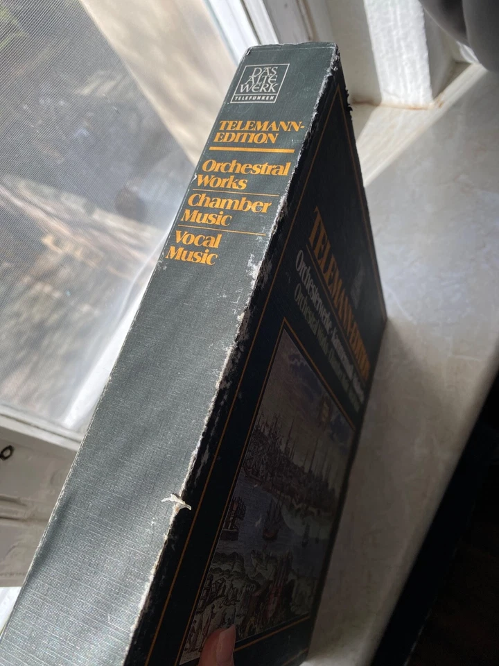Telemann-Edition Orchesterwerke - Kammermusik - Vokalwerke - Vinyl Box - Bild 4 von 4