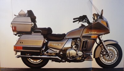書豪ページ 1991 Kawasaki Voyager XII 4-page fold out sales brochure