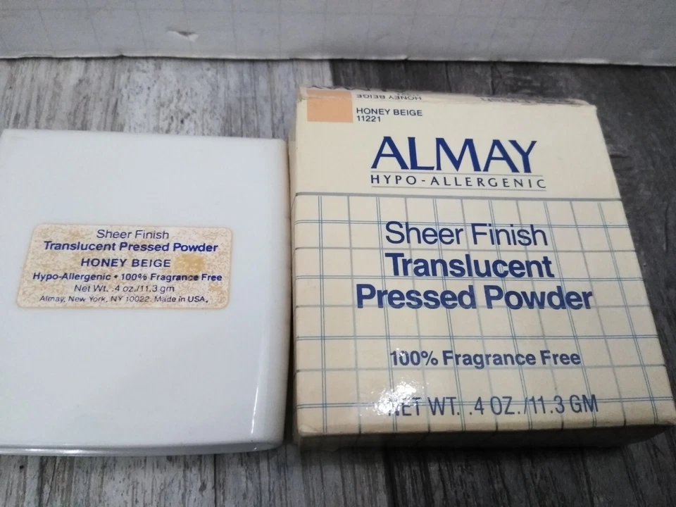 POLVO PRENSADO TRANSLÚCIDO ACABADO TRANSPARENTE ALMAY RETIRADO 100% LIBRE DE F, BEIGE MIEL Foto 4 de 4