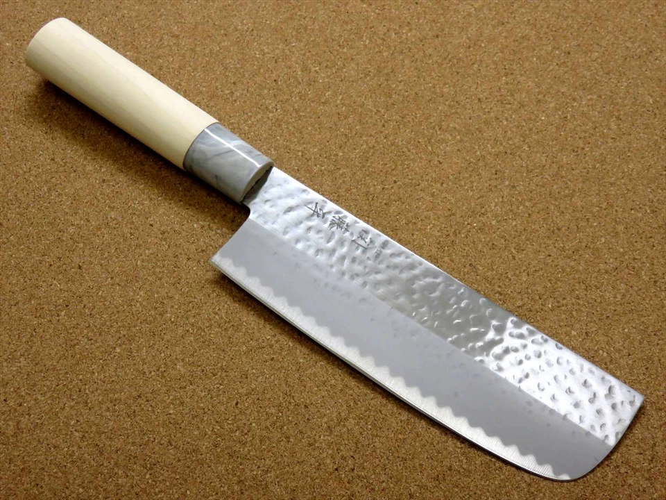 Japanese Yaxell SEKI TOBEI Kitchen Knife 4 set Santoku Nakiri Fish Paring JAPAN - Image 3 of 4