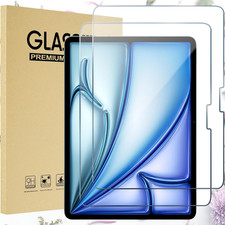 2 PCS For 2026 iPad Air 11-inch M4/M3/M2 Tempered Glass Screen Protector Saver
