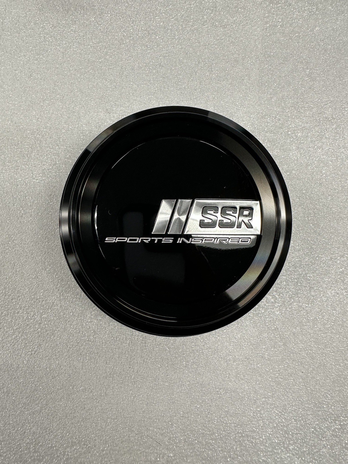 SSR Wheels Speed Star BLACK LOW type B 108-130 pcd center caps set of 4