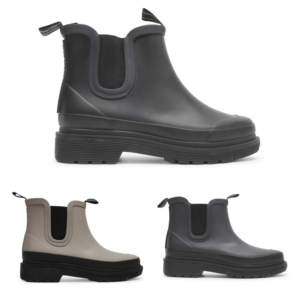Ilse Jacobsen Womens Boots Rub 30C Casual Pull On Chelsea Ankle Rubber