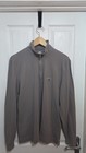 C.P Company Grey 1/4 Zip Long Sleeve Polo Shirt Mens Medium - Immaculate Con