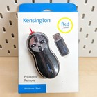 NEUF Clicker de présentation USB sans fil pointeur laser rouge 20 m Kensington K33374EUB