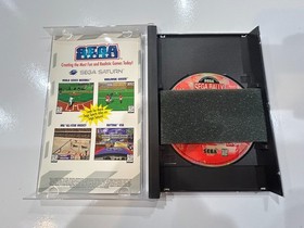 Sega Rally Championship (Sega Saturn 1995) CIB Complete in Box w Manual NR MINT