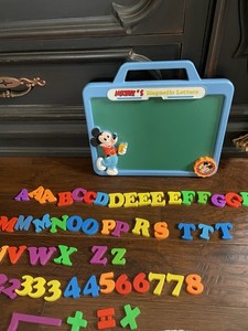 Vintage Mickeys Magnetic Letters Board