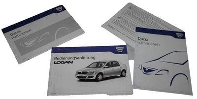 Dacia Logan I Facelift ab 2009 Bordmappe Bedienungsanleitung Serviceheft - Bild 1 von 4