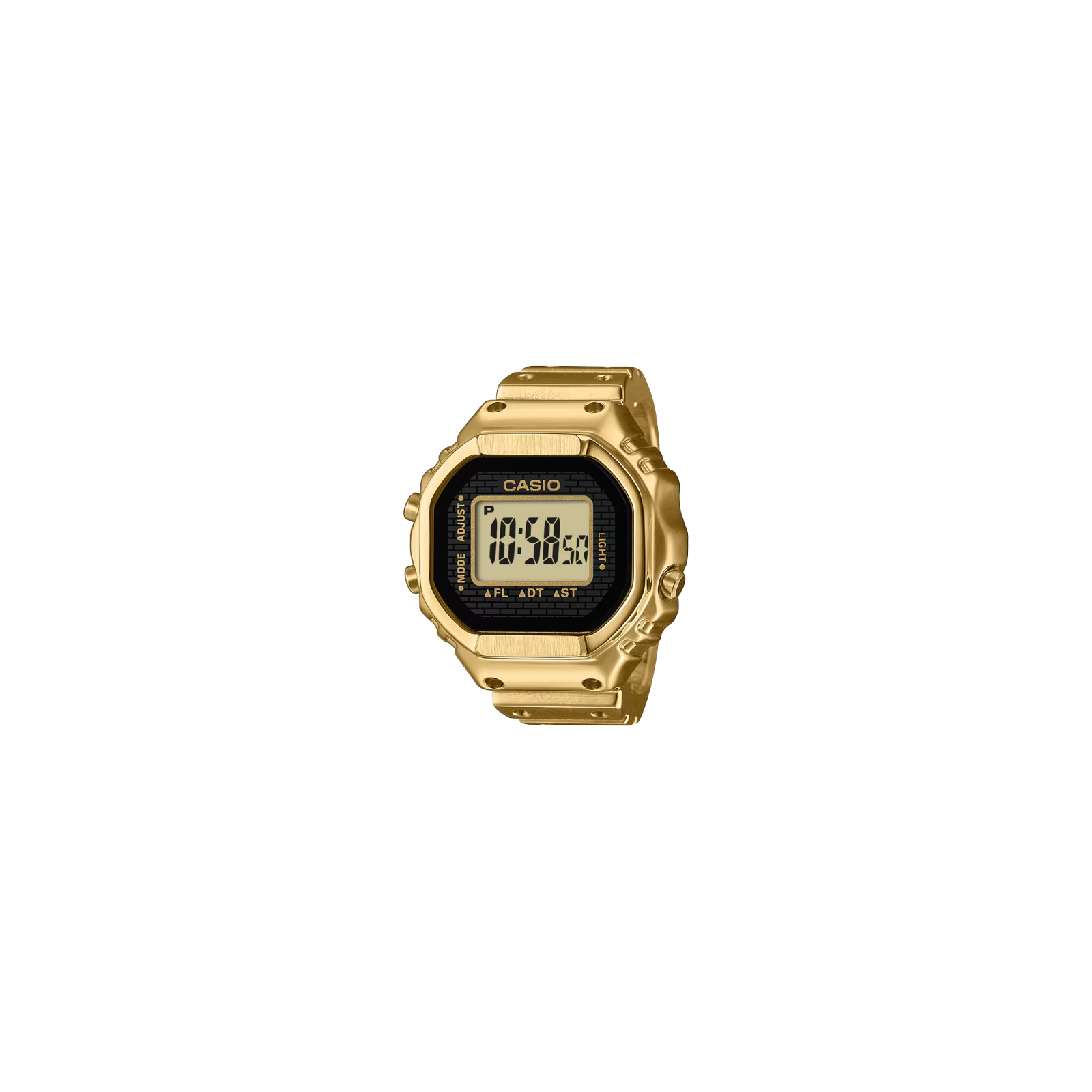 Casio, Armbanduhr, Ring Watch, Gold, (Chronograph, Digitaluhr, 25.20 mm) - Bild 3