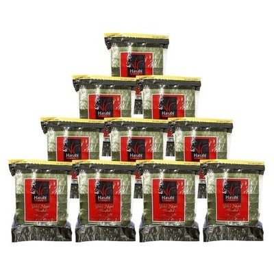 Hanabi Yakinori Sushiblätter Noriblätter Sushi 10x125g (insgesamt 500Blätter)
