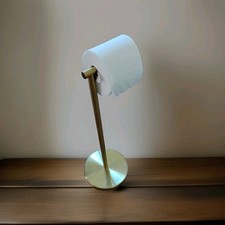 Gold Bath Tissue Holder - Free Standing