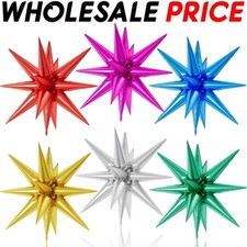 Star Burst Explosion Star Balloons Point Event Wedding Spike Air Birthday Party