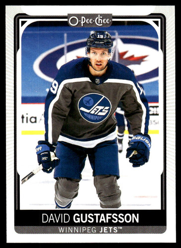 Tarjeta de hockey 2021-22 O-Pee-Chee #149 David Gustafsson Winnipeg Jets - Imagen 1 de 2