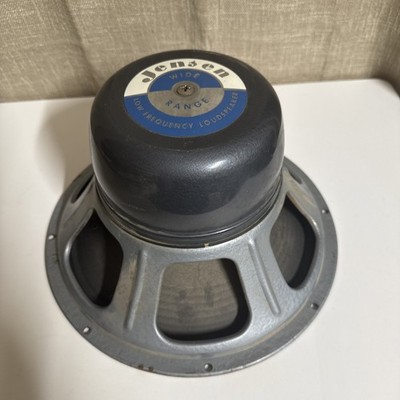Damaged Jensen P12NL Wide Range Low Frequency Loudspeaker Woofer