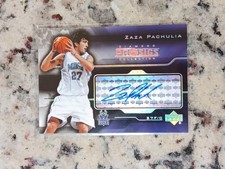 2004 Upper Deck Diamond Collection Pro Sigs Auto #PS-ZP Zaza Pachulia