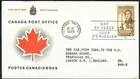 Canada Post 1969 Type 4 Presentation FDC (#R135): 6¢ Sir Isaac Brock  - Sc 501