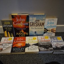 John Grisham  book bundle of 9 2 HB 7 PB all in excellent condition. 
