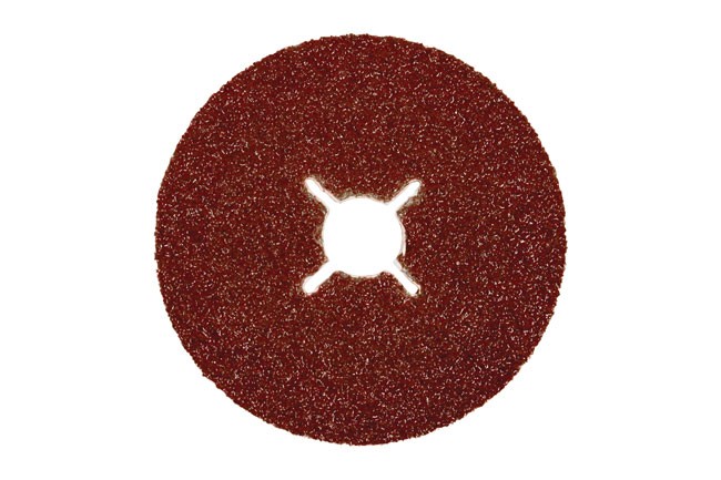 CONNECT 32089 Abracs Fibre Sanding Discs 115mm x P60 Hardware 25 Pieces