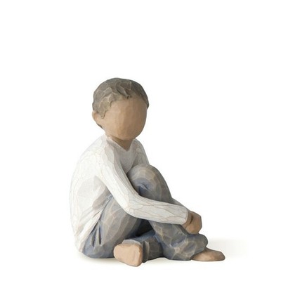 Demdaco Willow Tree, Caring Child (Dark Skin) - 27351