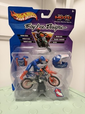 2003 Hot Wheels Moto-X Series Troy Lee Designs Dirtbike Toy Motocross Rare New