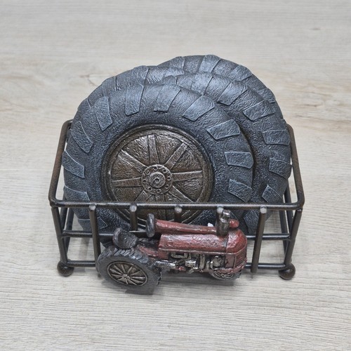 Tractor Tire Coaster Set Of 4