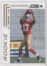 2012 Score Rookie Gold Zone AJ Jenkins #301 0f8