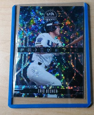 2026 Panini Stars & Stripes Prizm USA Eric Becker Prizmatic Disco Virginia