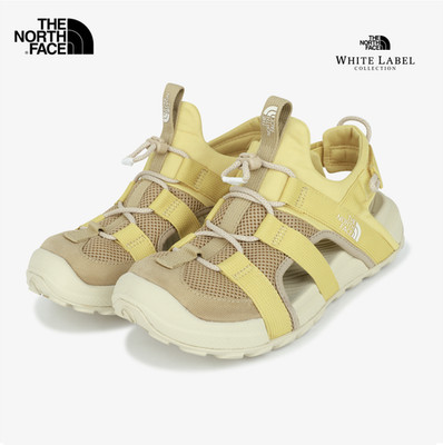 NEW THE NORTH FACE WHITE LABEL W EXPLORE CAMP SHANDAL NS82S62L YELLOW