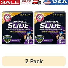 Clump Seal Easy Clean Up Cat Litter 14 lb Multi Cat Odor Control Dust Free New