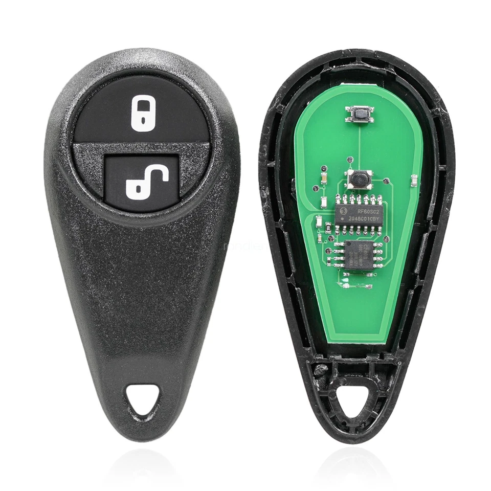 2 Llavero de coche con control remoto 2B NHVWB1U711 para Subaru Impreza Forester 2005-2008 Foto 4 de 4