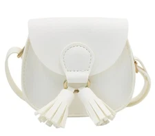 Little Girls Cute Leather Crossbody Purse Mini Shoulder Bag for Kids Toddler