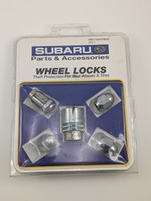 Subaru Wheel Locks T3010ys010 Used In Original Package See Desc. Subaru Wheel Locks T3010ys010 Used In Original Package See Desc.