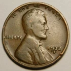 1932 D Lincoln Wheat Cent Penny VG-Details   "Actual Coin Pictured Not Cleaned"