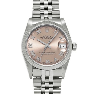 ROLEX Datejust 68274 Pink Case Size 30×30mm Unisex Used Watch #2113