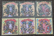 Agawa Exciting Monsters & Demons Trading Set 6 Cards Envelope Included Used