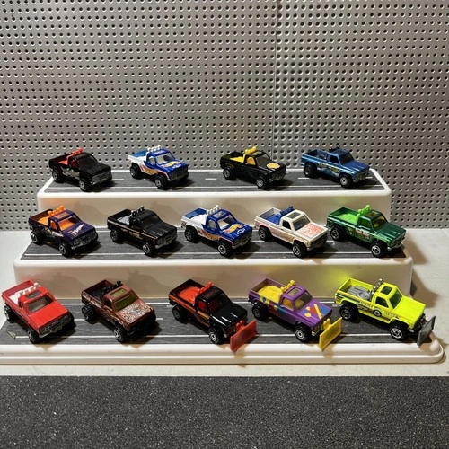 Vintage 1977 HotWheels Bywayman Chevy SquareBody Pickup Truck Lot Of 14 VGC