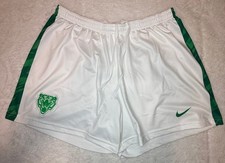 Nike Women's Athletic Soccer Shorts Sz. M NEW White/Green FJ9602-100 TIGERS