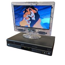 JVC HR-XVC18U DVD CD VCR Combo Player Hi-Fi Stereo Tested No Remote