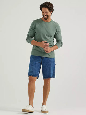 LEE MEN'S LEGENDARY WORKWEAR CARPENTER SHORT MID DARK SIZE 40 in NEW W/O TAGS