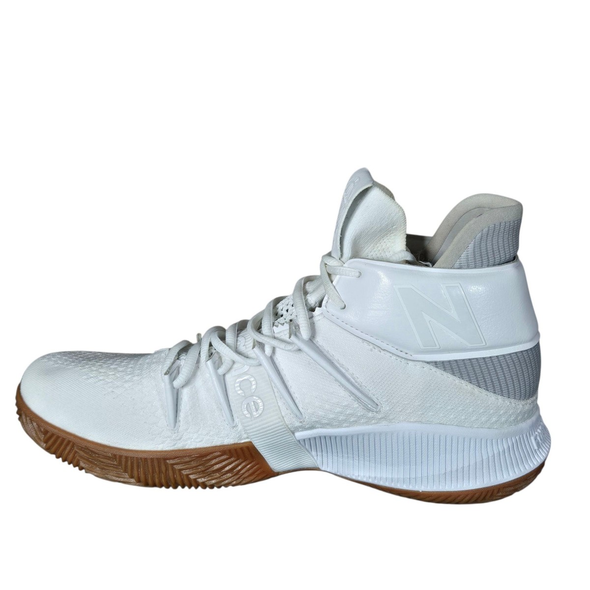 New Balance OMN1S Shoes Mens Size 9.5 White Gray Basketball 