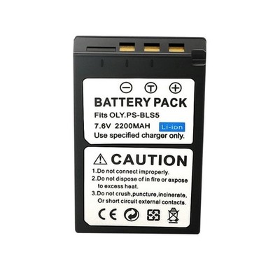 2200mAh Replacement Battery for Olympus EPL6 EPL8 EPM2 EP3 EM10 Higher Quality 