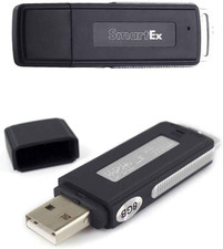 Mini Registratore Vocale 8GB / 150 Ore USB Audio - Microfono Spia - Cimice - Voi
