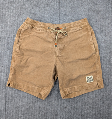 #ad Howler Brothers Pressure Drop Cord Shorts Mens 28 Brown Pull On Outdoor Stretch $34.87